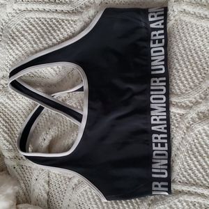 Racerback unlined compression sports bra